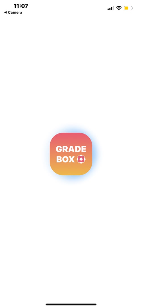 Grade Box app screen