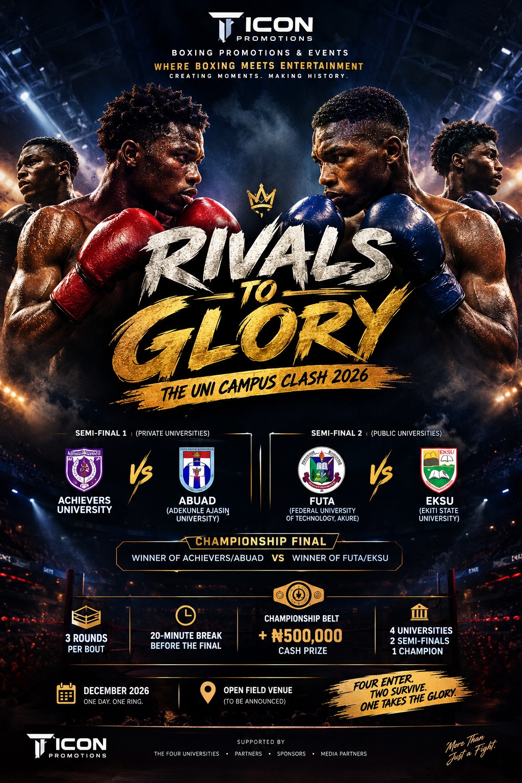 Official Rivals To Glory poster
